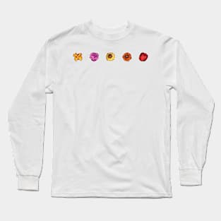 Stardew Valley Pixel Flower Long Sleeve T-Shirt